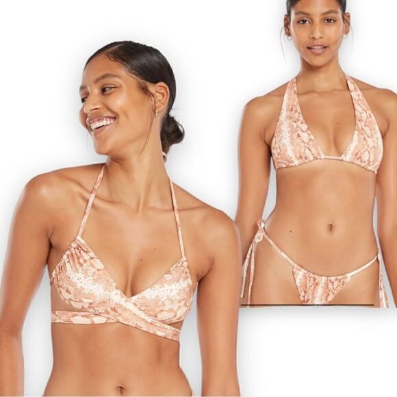 NWT! Vitamin A Milana Bikini Top Size Small (6) - Picture 1 of 6